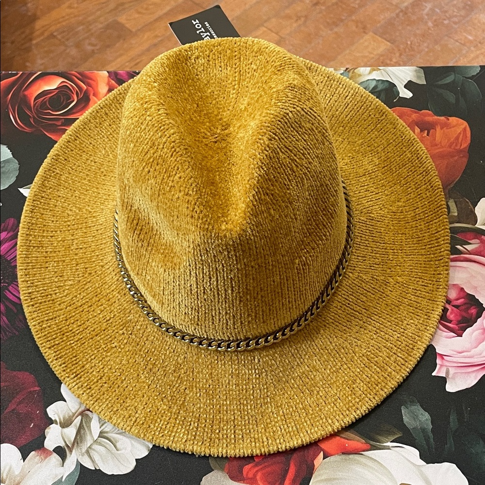 2/$10Stylish Mustard Yellow Fedora Hat